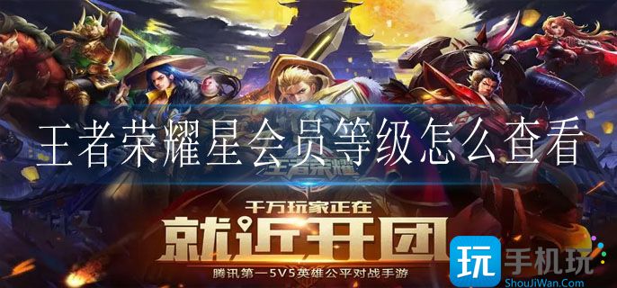 王者荣耀星会员等级怎么查看