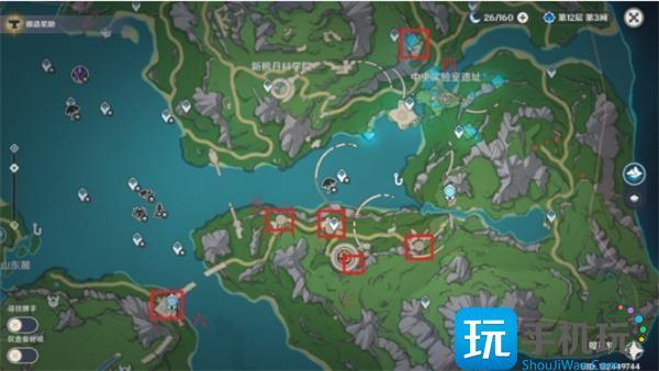 原神密图函位置大全图1