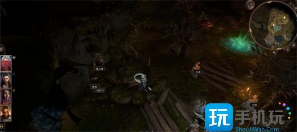 博德之门3从茶室幽暗地域方法图5