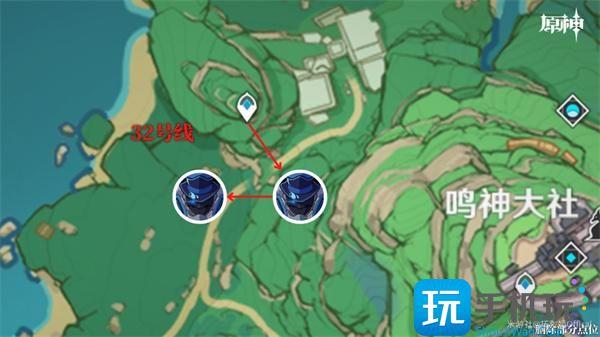 原神钩钩果采集点路线图大全