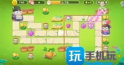 保卫萝卜4七夕鹊桥会通关攻略大全图2
