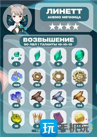 原神琳妮特突破材料是什么 原神琳妮特突破材料是什么