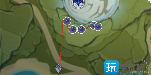 原神钩钩果采集点路线图大全