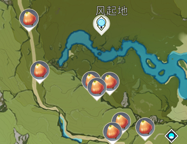 原神日落果在哪里采集