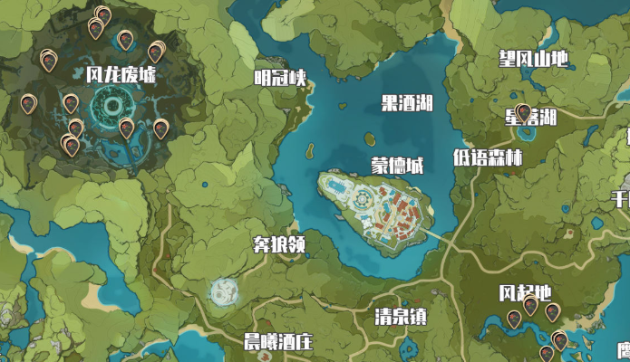 原神红色采集物在哪 原神红色采集物在哪