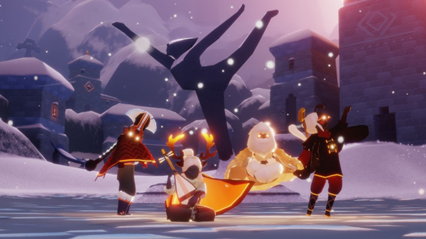 光遇霞谷表演者在哪里