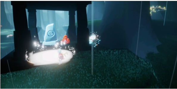 光遇在荧光森林冥想怎么做