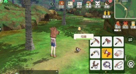 小森生活怎么抓鸡