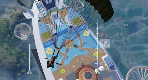 和平精英飞艇怎么上去