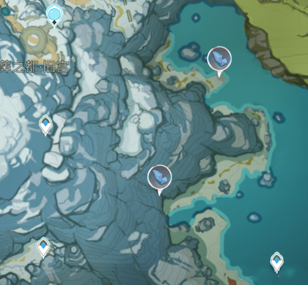 原神手游1.4雪山星银矿石分布图_http://www.abetid.com_游戏攻略_第6张