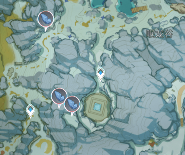 原神手游1.4雪山星银矿石分布图_http://www.abetid.com_游戏攻略_第4张