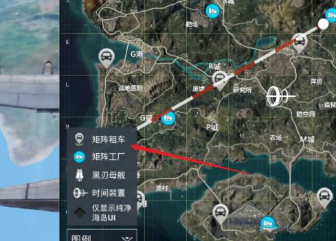 和平精英白色吉普车在哪