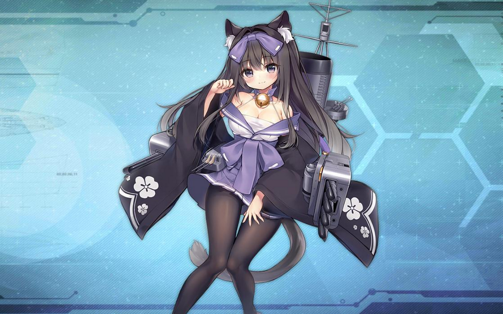 碧蓝航线偶像大师联动栘浴衣换装