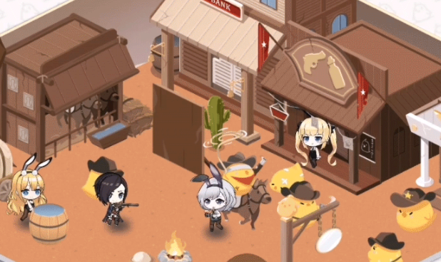 碧蓝航线西部风情家具-打靶啾西部酒吧 碧蓝航线打靶啾西部酒吧