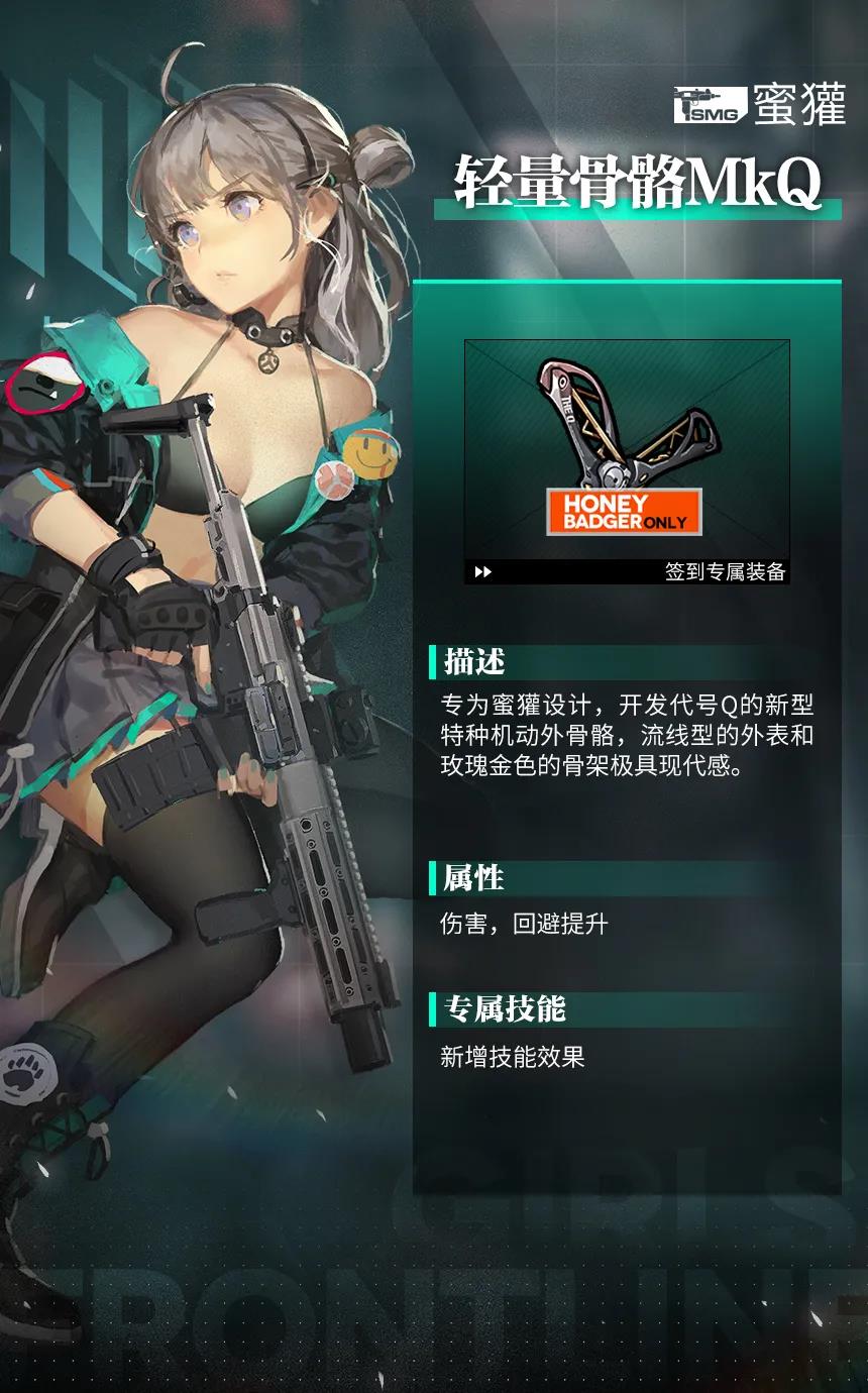 少女前线蜜獾专属装备获取攻略_http://www.heibaizi.net_游戏资讯_第2张