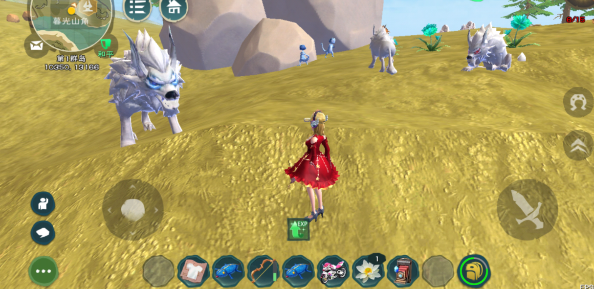 创造与魔法雪狼王怎么抓