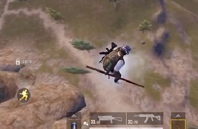 和平精英金箍棒怎么无限飞行