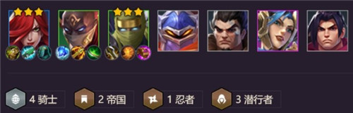 金铲铲之战骑士帝国阵容怎么玩-骑士帝国阵容运营思路 金铲铲之战骑士帝国阵容运营思路