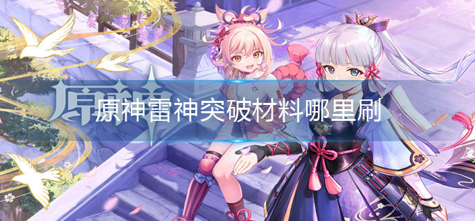 原神雷神突破材料哪里刷