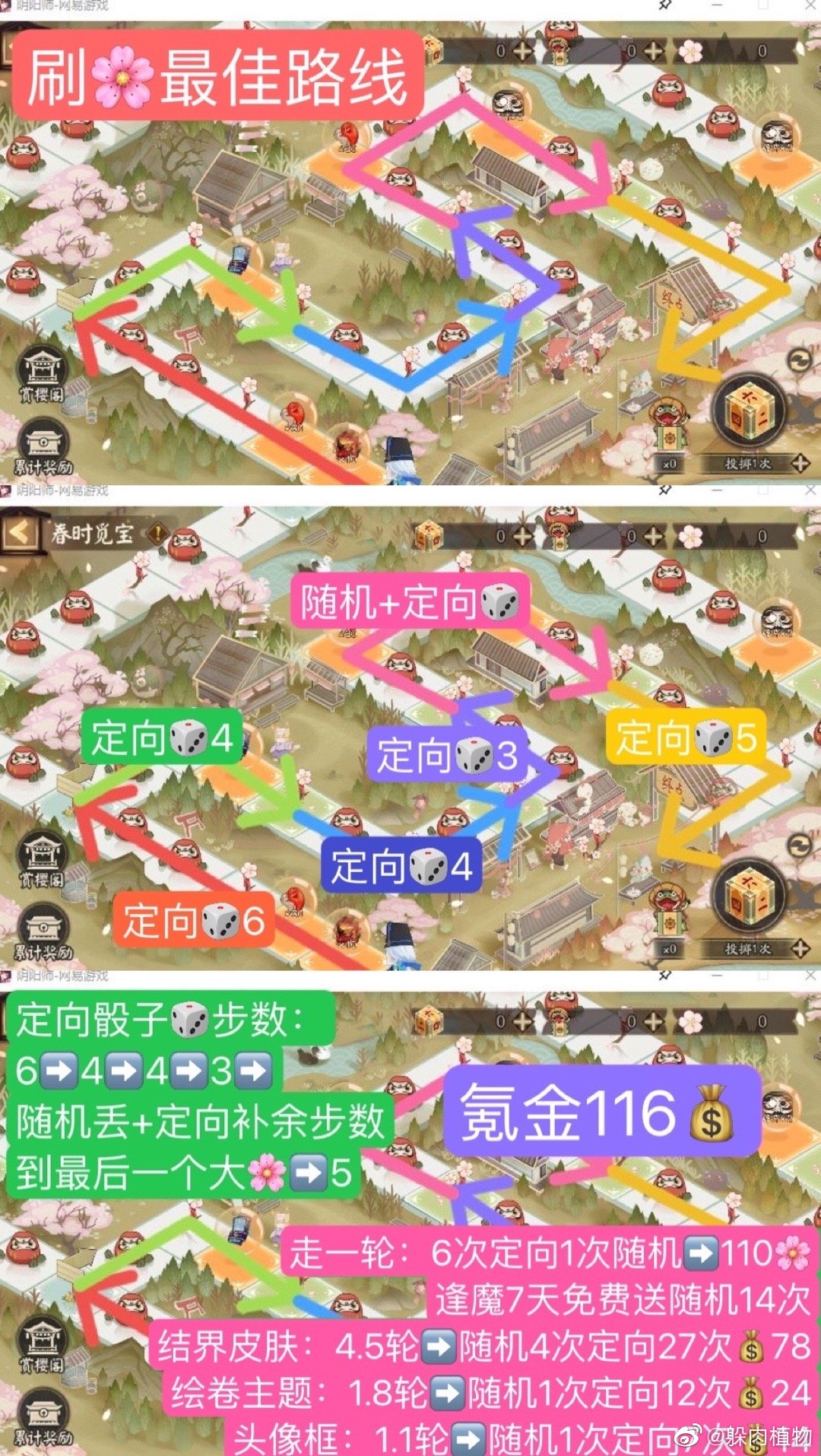 阴阳师春时觅宝路线是什么 阴阳师春时觅宝路线怎么走