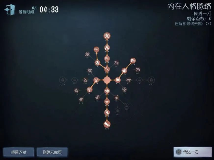 第五人格蜘蛛天赋怎么加点