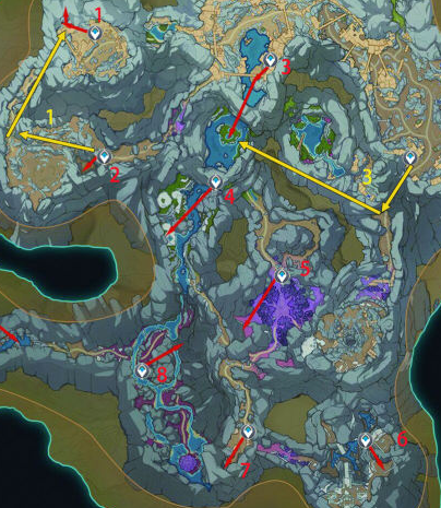 原神地下矿区刻像黑蛇众怎么刷