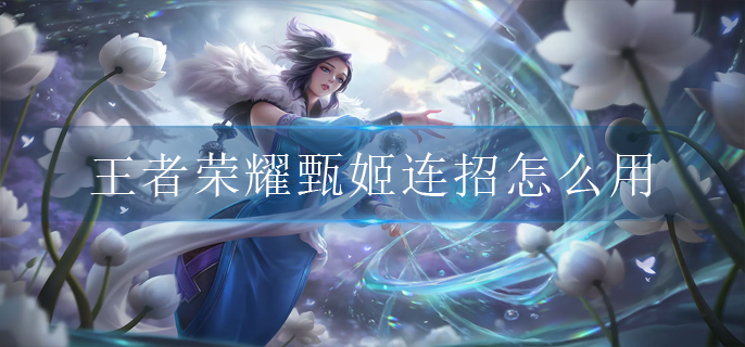 王者荣耀甄姬连招怎么用