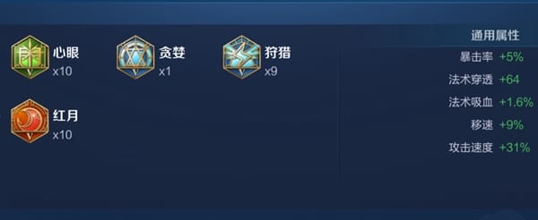 王者荣耀露娜S27出装思路