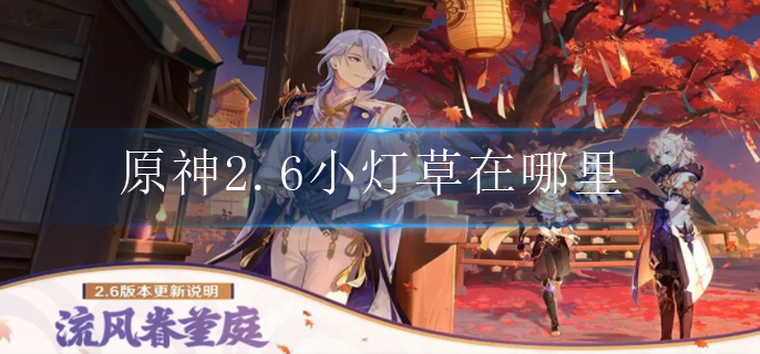 原神2.6小灯草在哪里