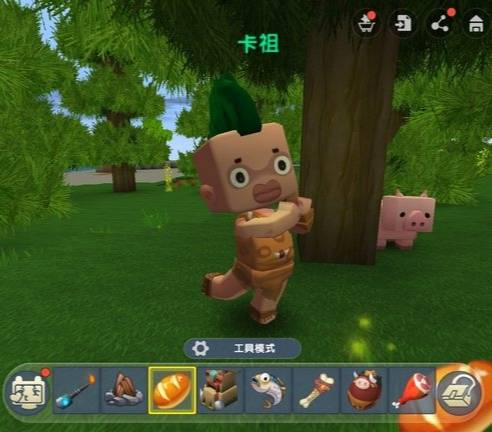 迷失世界野人伙伴武器装备更换方法