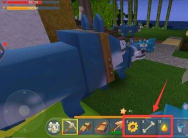 迷你世界巫术骨锤制作方法