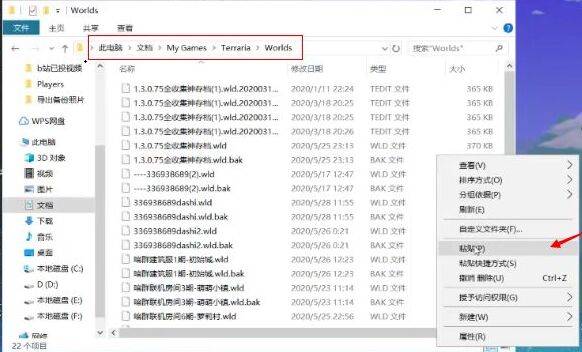 泰拉瑞亚如何导入存档 泰拉瑞亚如何导入存档