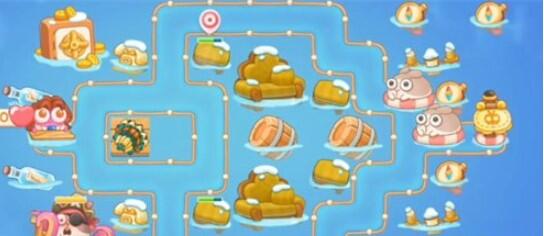 保卫萝卜4阿波尼克号45关怎么过-阿波尼克号45关攻略金萝卜