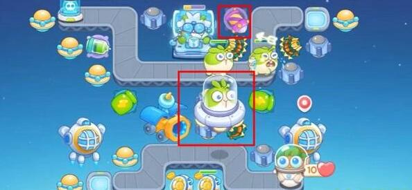 保卫萝卜4太空穿越第35关怎么过-太空穿越第35关通关攻略