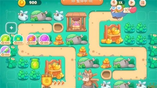 保卫萝卜4卧兔藏龙第四十关解锁攻略_http://www.abetid.com_游戏攻略_第1张