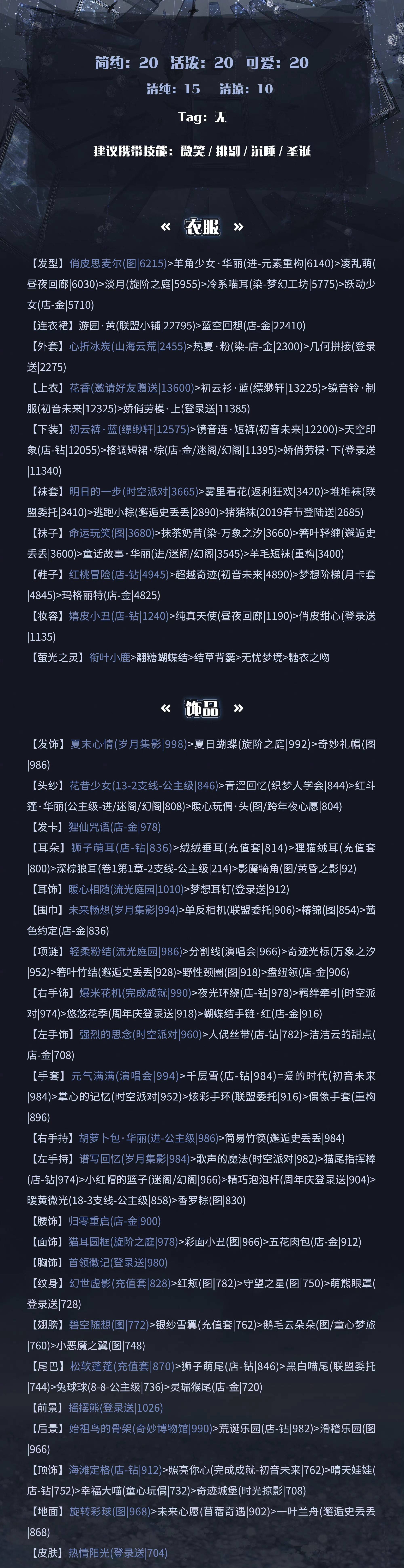 奇迹暖暖竞技场年轻的春游怎么搭配-竞技场年轻的春游高分攻略