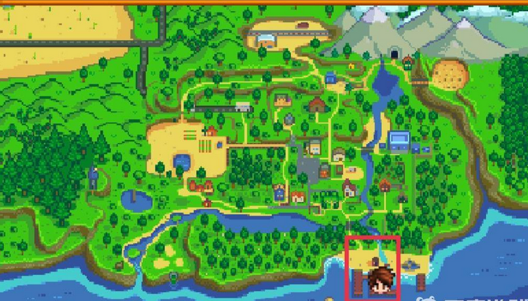 星露谷物语艾利欧特在哪里-角色位置介绍