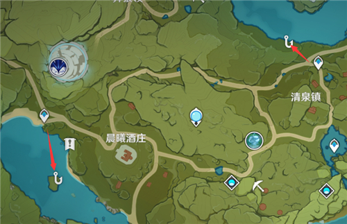 原神钓鱼点有哪些