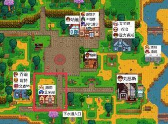 星露谷物语海莉位置 星露谷物语海莉位置
