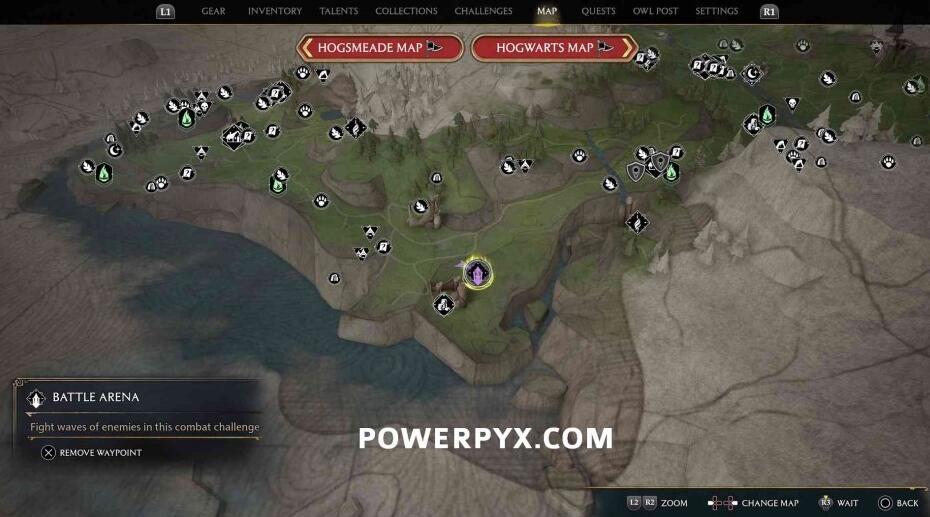 霍格沃茨之遗竞技场在哪 霍格沃茨之遗竞技场位置