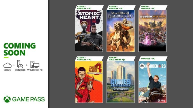 XboxGamePass2月免费游戏