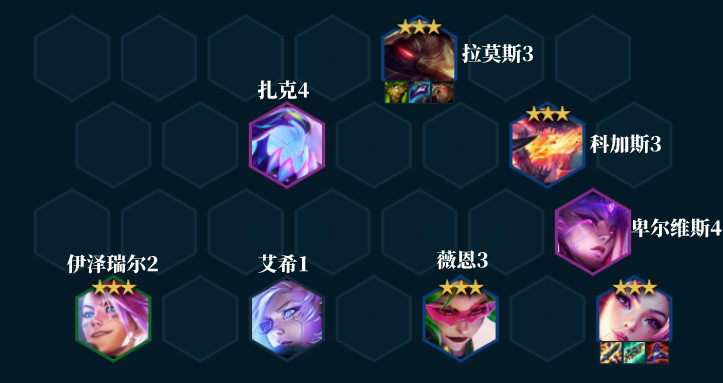 云顶之弈S8卡莎阵容推荐 云顶之弈S8卡莎阵容推荐