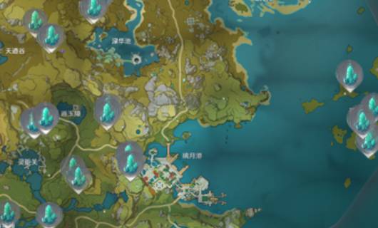 2023原神水晶块分布地点 2023原神水晶块分布地点
