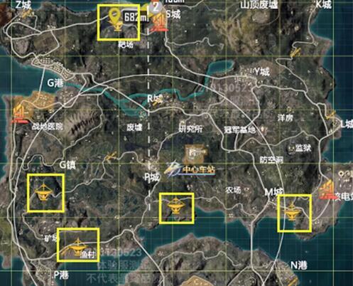 和平精英冒险列车召回点位置分享