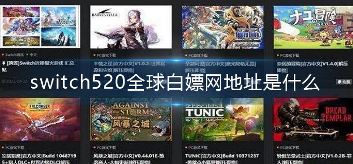 switch520全球白嫖网地址是什么