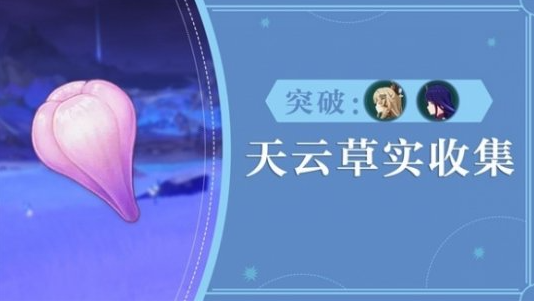 原神3.8天云草实在哪里采集-3.8天云草实采集路线图大全