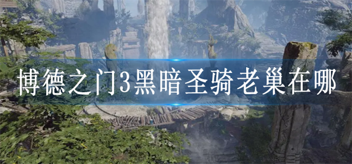 博德之门3黑暗圣骑老巢在哪