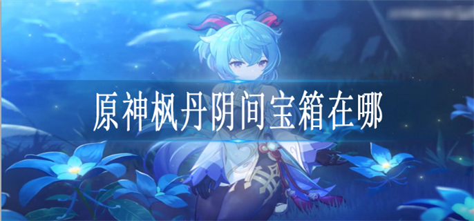 原神枫丹阴间宝箱在哪