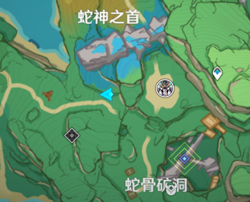 原神吕羽氏遗事其三镇石位置攻略图1 原神吕羽氏遗事其三镇石位置攻略图1
