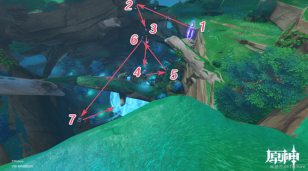 原神吕羽氏遗事其三镇石位置攻略图6 原神吕羽氏遗事其三镇石位置攻略图6